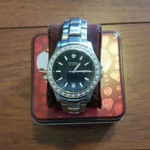 RARE Fossil Blue Watch